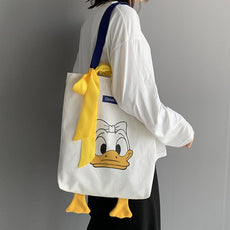 Single-Shoulder Canvas Tote Bag - Puritific