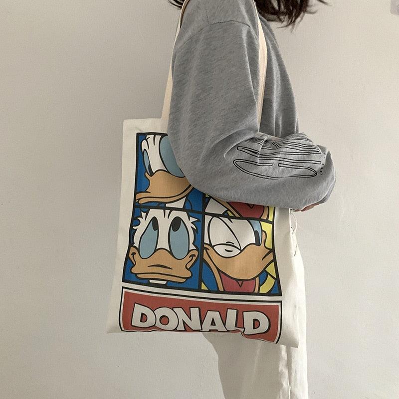 Single-Shoulder Canvas Tote Bag - Puritific