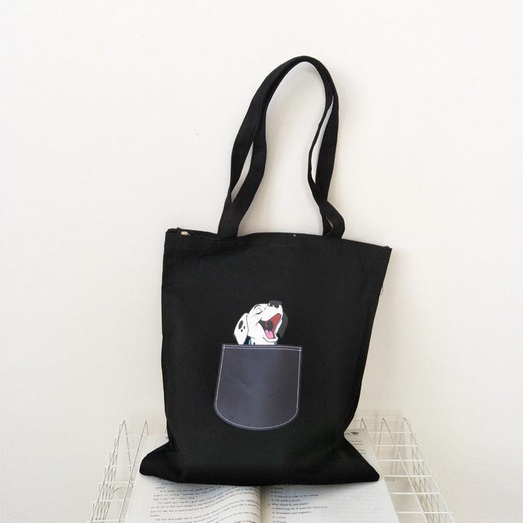 Single-Shoulder Canvas Tote Bag - Puritific