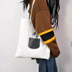 Single-Shoulder Canvas Tote Bag - Puritific