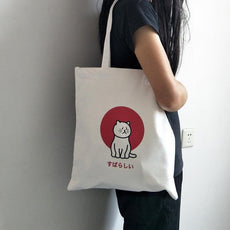 Single-Shoulder Canvas Tote Bag - Puritific