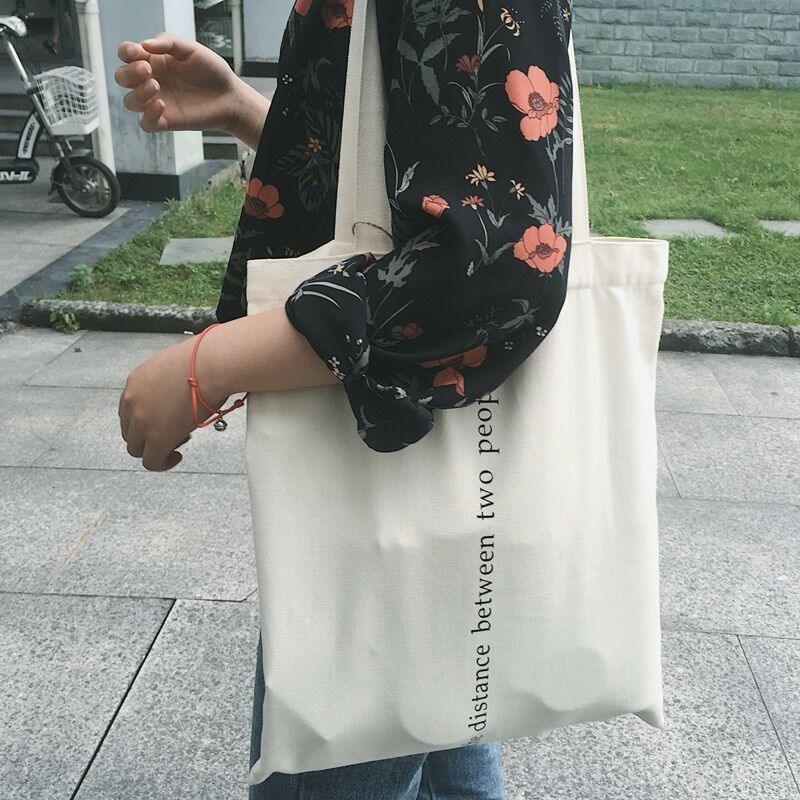 Single-Shoulder Canvas Tote Bag - Puritific