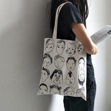 Single-Shoulder Canvas Tote Bag - Puritific