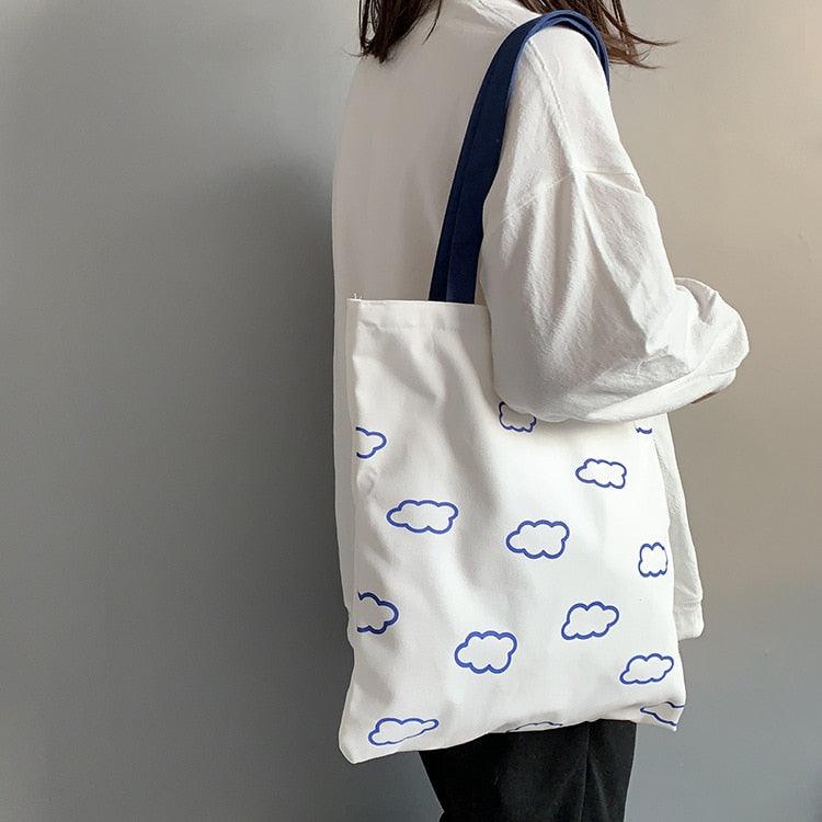 Single-Shoulder Canvas Tote Bag - Puritific