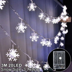 Snowflakes LED Christmas Lights - Puritific