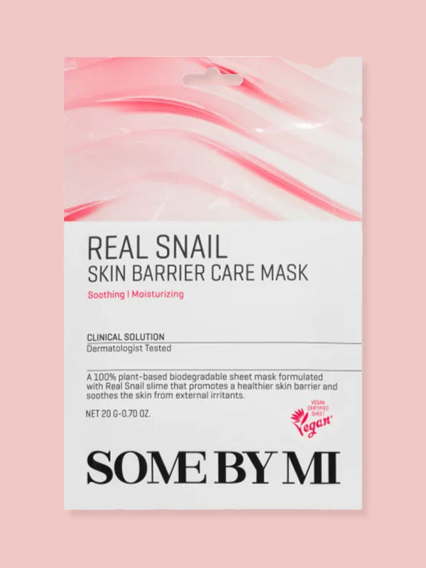 SOME BY MI Real Snail Skin Barrier Care Mask 20g-0