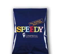 Speedy Classic P190, Plain Neutral Base - 5 in 1 Versatile (Make Gelato, Sorbet, Slush, Soft Serve, Hard Ice Cream - All With This One Mix) by Comprital Italy, Case (12 x 2lbs per case)-1