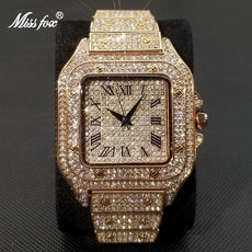 Square Full Crystal Watch - Puritific