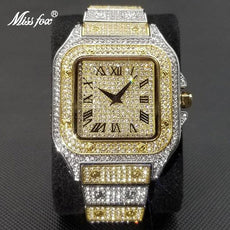 Square Full Crystal Watch - Puritific