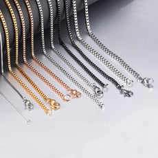 Stainless Steel Box Chain Necklace - Puritific