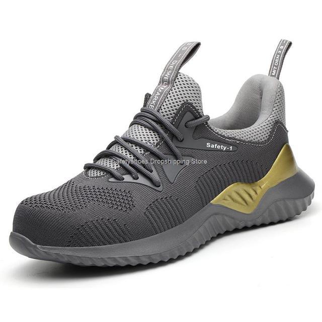 Steel Toe Lightweight Safety Sneakers - Puritific