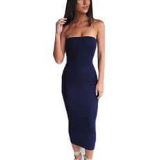 Strapless Long Elegant Dress - Puritific