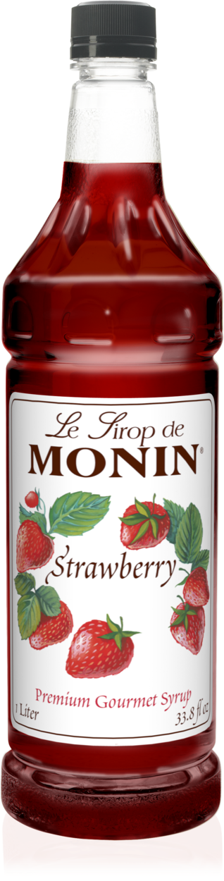 Strawberry - Monin - Premium Syrups and Flavourings - 4 x 1 L per case-0