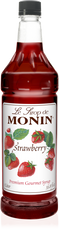 Strawberry - Monin - Premium Syrups and Flavourings - 4 x 1 L per case-0