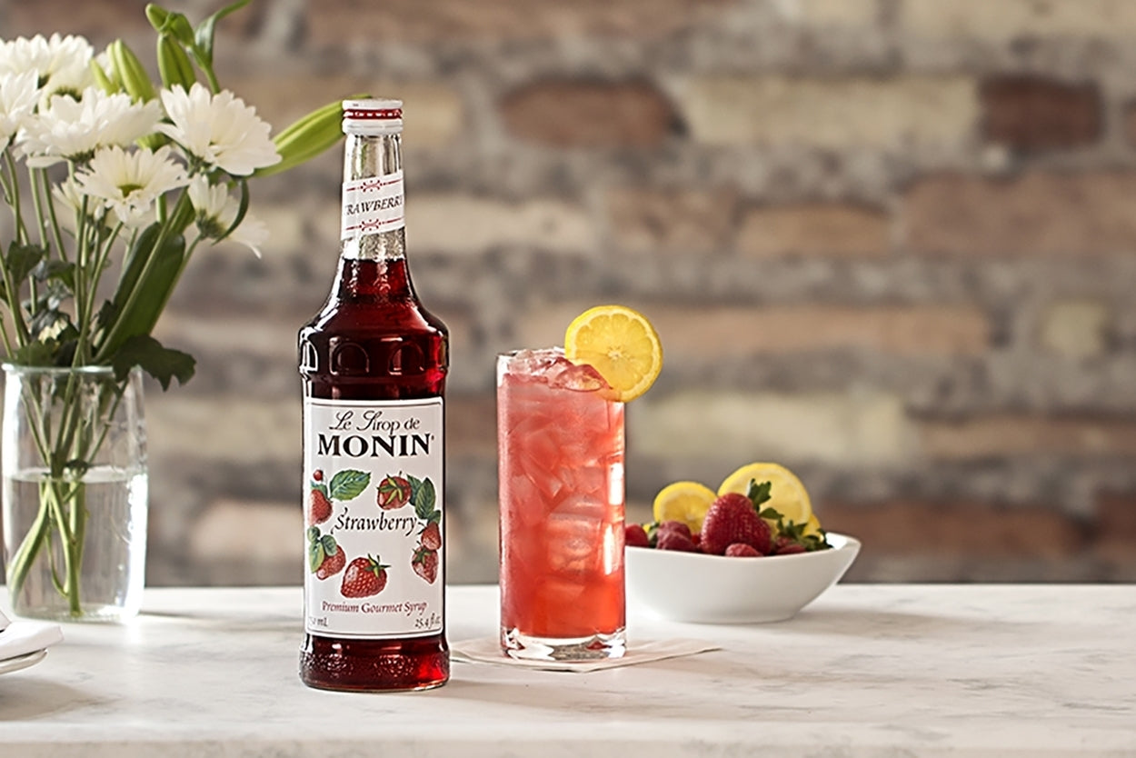 Strawberry - Monin - Premium Syrups and Flavourings - 4 x 1 L per case-3