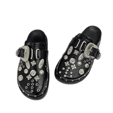 Studded Mule Clogs - Puritific