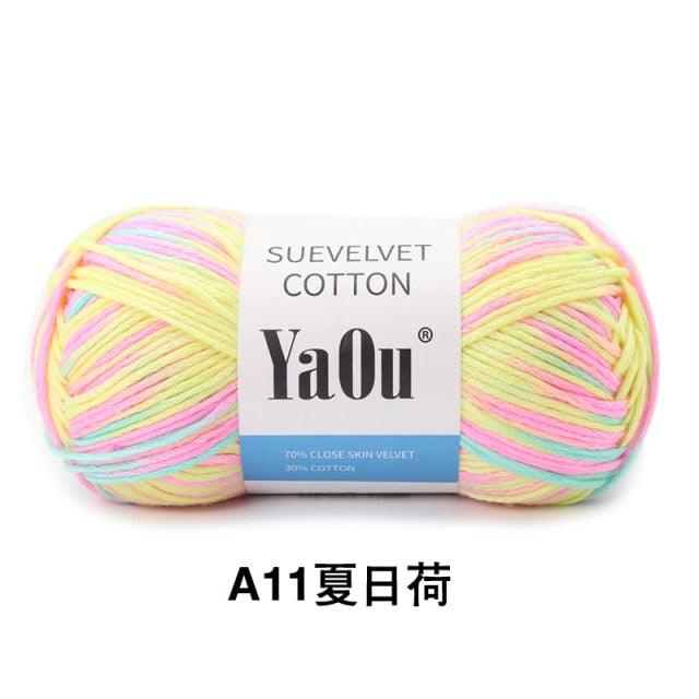 Suevelvet Cotton Knitting Yarn - Puritific