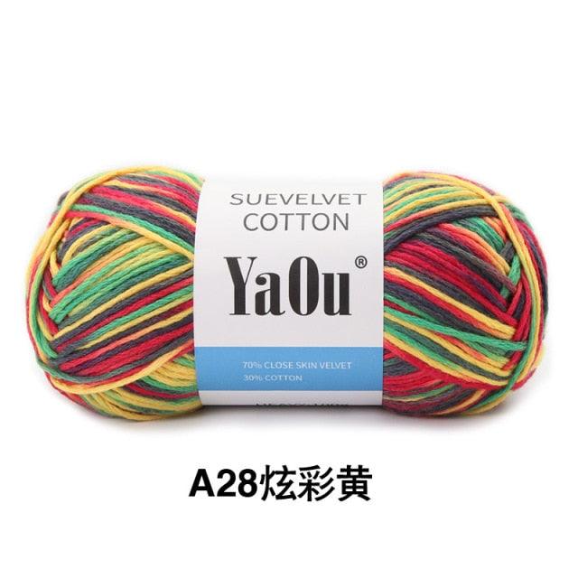 Suevelvet Cotton Knitting Yarn - Puritific