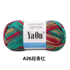 Suevelvet Cotton Knitting Yarn - Puritific