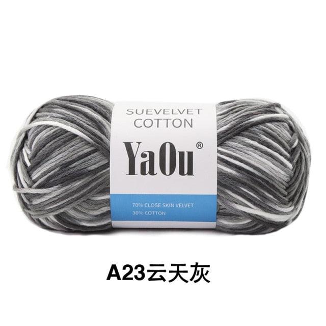 Suevelvet Cotton Knitting Yarn - Puritific