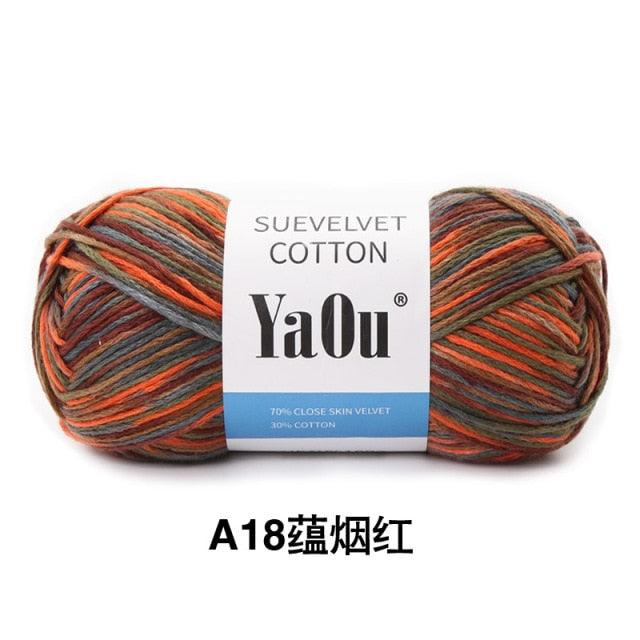 Suevelvet Cotton Knitting Yarn - Puritific