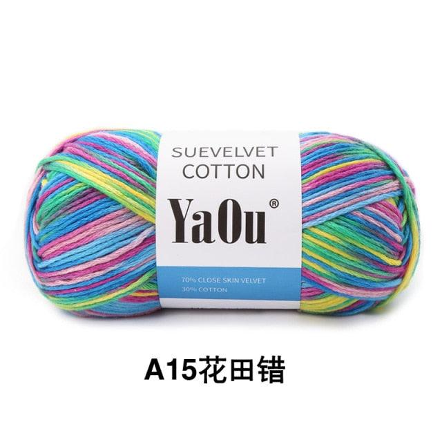 Suevelvet Cotton Knitting Yarn - Puritific