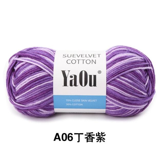 Suevelvet Cotton Knitting Yarn - Puritific