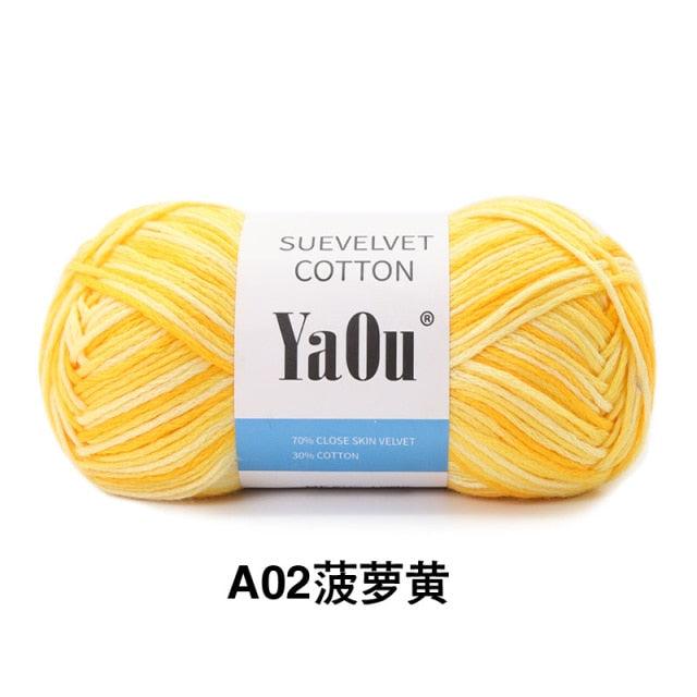 Suevelvet Cotton Knitting Yarn - Puritific