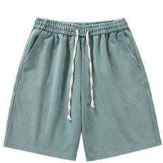 Summer Distressed Cotton Sweatshorts - Puritific