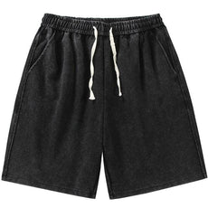 Summer Distressed Cotton Sweatshorts - Puritific