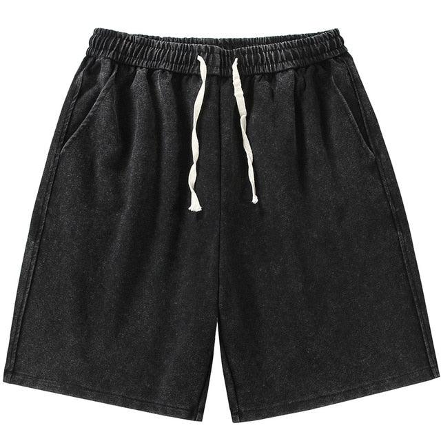 Summer Distressed Cotton Sweatshorts - Puritific