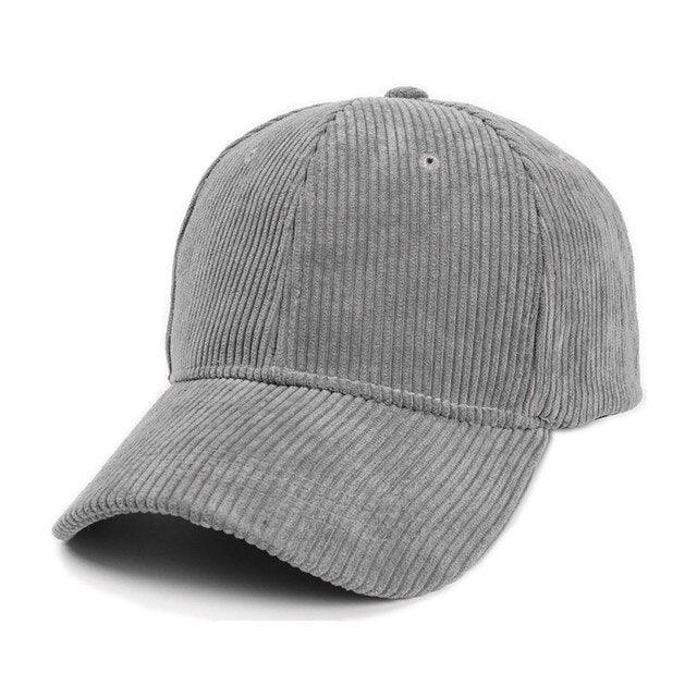 Summer Solid Corduroy Baseball Caps - Puritific