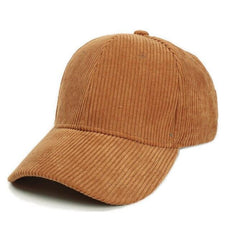 Summer Solid Corduroy Baseball Caps - Puritific