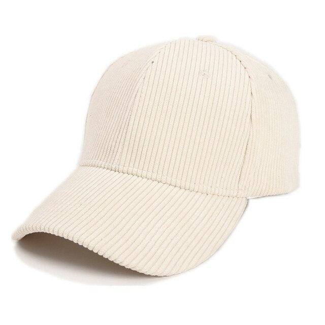 Summer Solid Corduroy Baseball Caps - Puritific