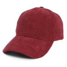 Summer Solid Corduroy Baseball Caps - Puritific