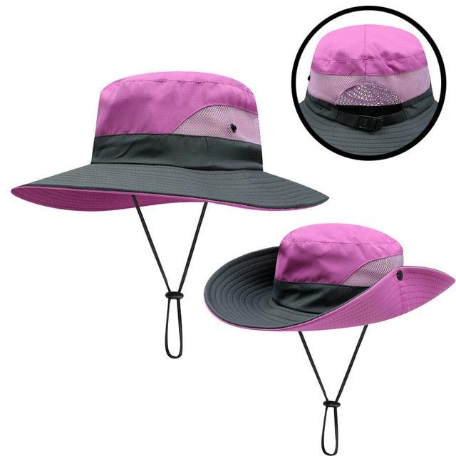 Summer Sun Hat Wide Brim UV Protection - Puritific