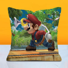 Super Mario Bros Pillow with Cover - Puritific