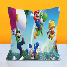 Super Mario Bros Pillow with Cover - Puritific