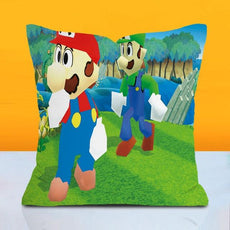 Super Mario Bros Pillow with Cover - Puritific