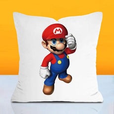 Super Mario Bros Pillow with Cover - Puritific