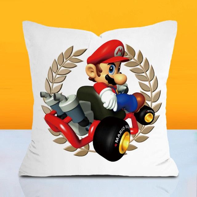 Super Mario Bros Pillow with Cover - Puritific