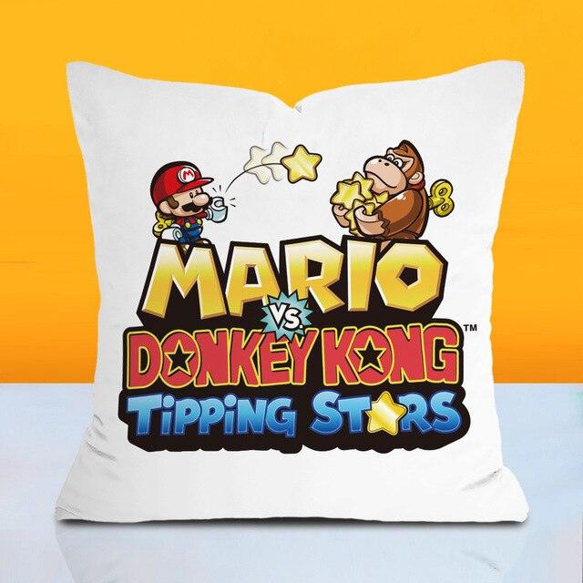 Super Mario Bros Pillow with Cover - Puritific