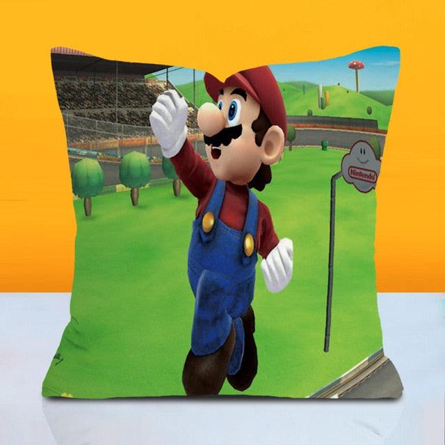 Super Mario Bros Pillow with Cover - Puritific