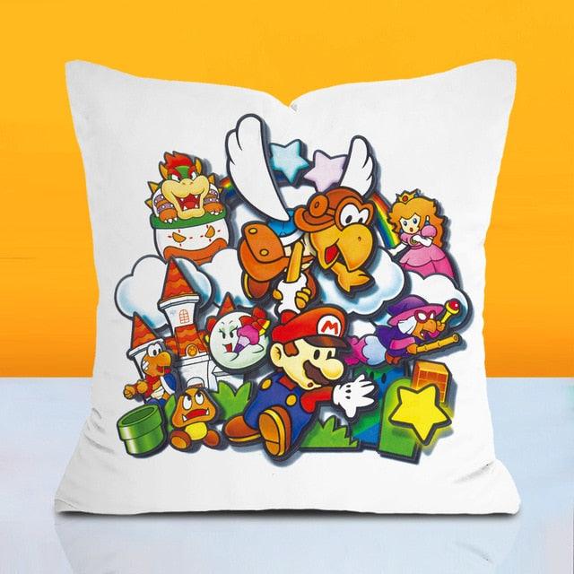 Super Mario Bros Pillow with Cover - Puritific