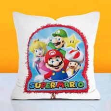 Super Mario Bros Pillow with Cover - Puritific