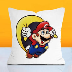 Super Mario Bros Pillow with Cover - Puritific