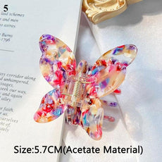 Sweet Fairy Butterfly Shape Hair Claws - Puritific