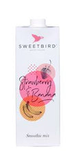 Sweetbird Smoothies - Strawberry Banana - 8 x 1 L Case - Vegan - Canadian Distribution-0