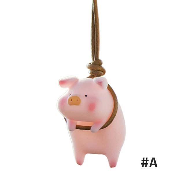 Swing Pig Car Interior Ornament - Puritific