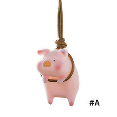 Swing Pig Car Interior Ornament - Puritific